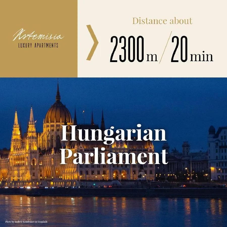 Artemisia Luxury Apartments Terrace Budapest