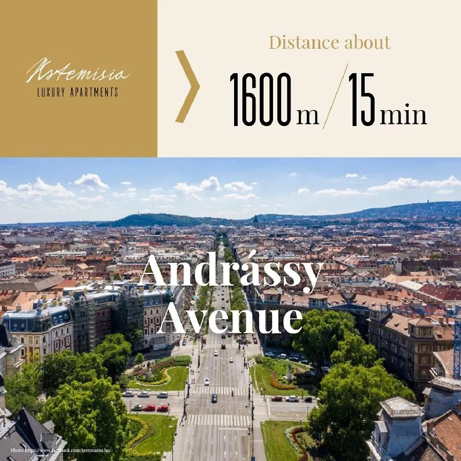Artemisia Luxury Apartments Terrace Budapešť Maďarsko